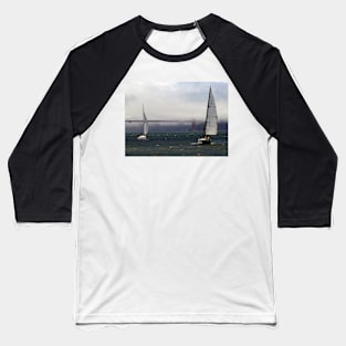 San Francisco, Golden Gate, yachts Baseball T-Shirt